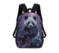 sinyumoney Panda in Enchanted Forest -1 Mochilas Impresas En 3D Para Niños, Mochila Escolar, Mochila Informal Para Exteriores, Mochila Informal De Moda Para Niños, Lindas Bolsas De Viaje 17inch