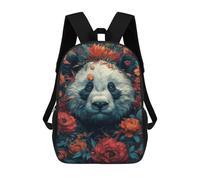 sinyumoney Panda in Flowers Mochilas Infantiles Impresas En 3D Para Niños. Mochilas De Viaje De Moda Para Niños. Mochila Escolar Para Estudiantes De Primaria Y Secundaria.
