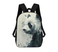 sinyumoney Panda Painting Art Mochila Infantil De Moda Divertida Mochila Escolar Para Niños Y Adolescentes Con Impresión 3D Para Niños 17inch