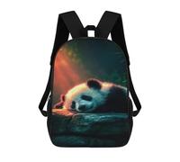 sinyumoney Panda Resting on Rock Mochila Escolar, Mochila De Negocios, Mochila Impermeable Para Libros, Para Acampar, Aventuras Al Aire Libre Y Viajes Diarios 17inch