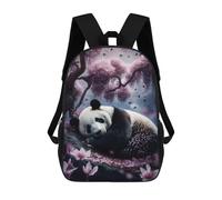 sinyumoney Panda Sleeping in Cherry Mochilas Para Niños Mochilas Escolares Mochila Escolar Para Niños Impresa En 3D Mochilas De Viaje De Moda Para Niños De Primaria Y Secundaria 17inch