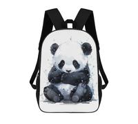 sinyumoney Panda Watercolor Mochila Escolar Infantil De 17 Pulgadas Con Estampado 3D, Mochila Moderna Para Niños, Mochilas De Viaje, Bolsas Para Libros, Mochila Escolar Infantil