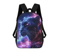 sinyumoney Panther Animal Space Mochila Ligera Informal Para El Día A Día, Mochila Escolar Para Hombres/mujeres 17inch
