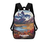 sinyumoney Patagonia National Park Chile Landscape Mochila Escolar Para Niños, Mochila Escolar Impresa En 3D Para Estudiantes De Primaria Y Secundaria 17inch