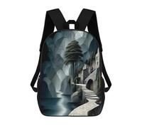 sinyumoney Pathway Through The Enchanted Grotto Mochila Escolar De Negocios, Bolso Resistente Para Portátil Para Niñas, Niños Y Adolescentes 17inch