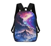 sinyumoney Peak Of Wonderland Mochila Escolar Impresa En 3D Para Niños Mochilas De Viaje De Alta Capacidad Bolsas Para Libros Mochila Escolar Para Niños Mochila 17inch
