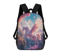 sinyumoney Pegasus Flying Fantasy Mochila Escolar Infantil Impresa En 3D 17inch Mochilas De Moda Para Niños De Primaria Y Secundaria