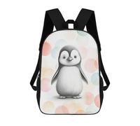 sinyumoney Penguin Chick Mochila Escolar Infantil Impresa En 3D Para Niños, Mochilas De Viaje, Bolsas Para Libros Para Niños Estudiantes De Primaria 17inch