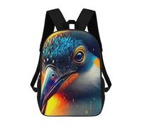 sinyumoney Penguin Colorufl Animal Mochilas Escolares Mochilas Escolares De Secundaria Mochila Informal Para Acampar Aventuras Al Aire Libre Y Viajes Diarios 17inch