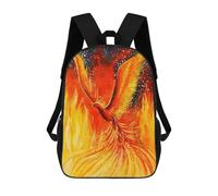 sinyumoney Phoenix Bird Mochila Escolar Mochilas Escolares Para Niñas Y Niños Mochila Con Bolsillo Mochila Escolar De Moda Mochila Infantil 17inch