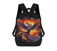 sinyumoney Phoenix Mystic Mochila Escolar Infantil Impresa En 3D 17inch Mochilas De Moda Para Niños De Primaria Y Secundaria