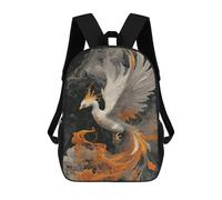 sinyumoney Phoenix Rising Art Print Mochila Escolar Infantil De 17 Pulgadas, Mochila Escolar Impresa En 3D Para Niños De Primaria Y Secundaria
