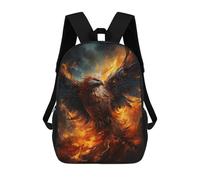 sinyumoney Phoenix Rising Mythical Bird Artwork -1 Mochilas Infantiles Impresas En 3D Para Niños. Mochilas De Viaje De Moda Para Niños. Mochila Escolar Para Estudiantes De Primaria Y Secundaria.