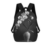 sinyumoney Photo Art Flowers IV Mochila Infantil Para Niñas Y Niños, Mochila De Día, Escuela Primaria, Perfecta Para La Vuelta Al Cole O Educación Física, Regalos Y Viajes 17inch