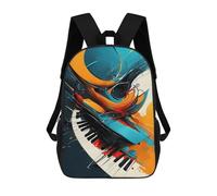 sinyumoney Piano Keys Abstract Art Mochila Infantil Para Niñas Y Niños, Mochila De Día, Escuela Primaria, Perfecta Para La Vuelta Al Cole O Educación Física, Regalos Y Viajes 17inch