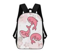 sinyumoney Pink Baby Mochila Escolar Impermeable Para Ordenador Portátil Para Adolescentes (niñas, Niños, Mujeres Y Hombres) 17inch