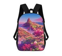 sinyumoney Pink Paradise Landscape Mochilas Infantiles Impresas En 3D Para Niños, Mochilas Escolares De Moda, Mochilas De Viaje, Mochilas Escolares Para Niños De Primaria 17inch