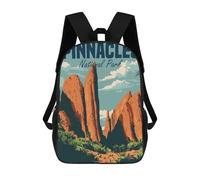 sinyumoney Pinnacles National Park Mochila, Mochila Infantil, Mochila Escolar Para Estudiantes, Mochila Para Libros, Mochila Escolar Impresa En 3D Para Niños Y Niñas 17inch