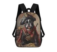 sinyumoney Pirate Dog Treasure Chest-6 Mochilas Infantiles Impresas En 3D De 17 Pulgadas. Mochila Escolar Informal Impresa En 3D Para Niños De Primaria Y Secundaria.