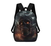 sinyumoney Pirate Ship Skull Mochilas Infantiles Impresas En 3D, Mochilas De Moda Informales, Mochilas De Viaje Bonitas, Mochilas Informales Para Exteriores Para Niños Y Niñas 17inch