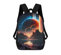 sinyumoney Planet Bifrost Mountain Mochilas Para Niños Y Estudiantes, Mochilas Escolares Impresas En 3D, Mochilas Para Estudiantes De Primaria Y Secundaria, Mochilas Para Niños Y Niñas 17inch