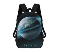 sinyumoney Planet Neptune in Space Mochila Escolar Infantil Estampada Para Adultos Y Niños, Mochila De Viaje Para El Día A Día 17inch