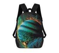 sinyumoney Planetary Aurora Celestial Dance of Lights Mochila Mochila Informal Para El Día A Día Escuela Trabajo Viajes Bolsa - Perfecta Para Viajes, Trabajo Y Uso Diario 17inch