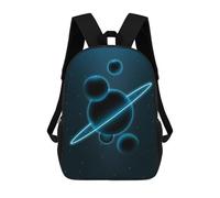 sinyumoney Planets in Space Mochila Escolar Grande Resistente Al Agua Para Portátil Para Niñas, Niños Y Adolescentes 17inch