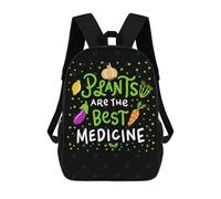sinyumoney Plants Are The Best Mochila Escolar Secundaria Informal Para Viajes Para Niños/niñas/adolescentes 17inch