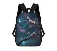 sinyumoney Plum Blossoms Mochila Escolar Grande, Ligera E Informal: Perfecta Para Viajes, Trabajo Y Uso Diario 17inch