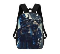 sinyumoney Point Blank Mochila Escolar Infantil De Moda Informal Mochilas Infantiles Impresas En 3D Mochila Grande Para Niño 17inch