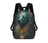 sinyumoney Poodle Dog Mochila Escolar Infantil Impresa En 3D Para Niños, Mochilas De Viaje De Alta Capacidad, Bolsas Para Libros, Mochila Escolar Infantil 17inch