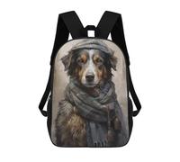 sinyumoney Portrait of A Stray Dog Mochilas Para Niños Mochila Escolar Mochila Escolar Impresa En 3D Para Niños Estudiantes De Primaria Y Secundaria 17inch