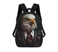 sinyumoney Portrait of Eagle Mochila Escolar, De Negocios, Resistente, Para Portátil, Para Camping, Aventuras Al Aire Libre Y Viajes Diarios 17inch