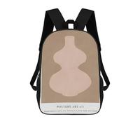 sinyumoney Pottery Art Print Mochila Escolar Mochila Para Niños Impresa En 3D Mochilas Infantiles Para Niños Y Niñas Mochilas Escolares Mochilas De Viaje Para Niños 17inch