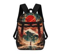sinyumoney Power of Torii Gate Mochilas Infantiles Impresas En 3D, Mochilas De Moda Informales, Mochilas De Viaje Bonitas, Mochilas Informales Para Exteriores Para Niños Y Niñas 17inch