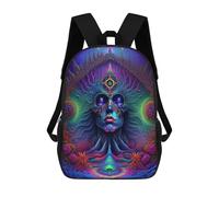 sinyumoney Prism of The Watcher Mochila Escolar Para Niñas Y Niños, Mochilas De Gran Capacidad, Mochilas Ligeras Para Niños Y Estudiantes 17inch