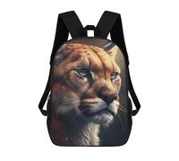 sinyumoney Pumas Intense Stare Mochila Escolar Infantil Impresa En 3D Para Niños, Mochilas De Viaje De Alta Capacidad, Bolsas Para Libros, Mochila Escolar Infantil 17inch