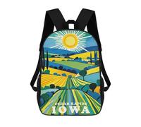 sinyumoney Pure Iowa Sunshine Mochila Ligera Para Aeropuerto, Estudiantes Universitarios Y Mochileros: Perfecta Para Viajes, Trabajo Y Uso Diario 17inch
