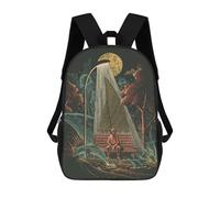 sinyumoney Pure Mochila Infantil, Mochila Escolar Infantil, Mochilas Escolares Impresas En 3D Para Niños Y Estudiantes Adolescentes 17inch
