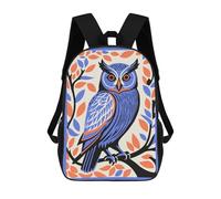 sinyumoney Purple Aesthetic Owl Mochila Escolar Grande Resistente Al Agua Para Portátil Para Niños/niñas/adolescentes 17inch