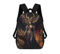 sinyumoney Queen Lilith Mochila Para Niños, Adolescentes Y Estudiantes, Mochilas Para Niñas, Mochilas Para Niños Pequeños, Primaria Y Secundaria 17inch