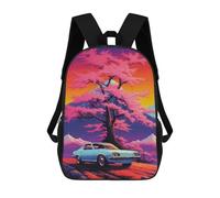 sinyumoney R34 COLORFUL SUNSET Mochilas Para Niños Y Estudiantes, Mochilas Escolares Impresas En 3D, Mochilas Para Estudiantes De Primaria Y Secundaria, Mochilas Para Niños Y Niñas 17inch