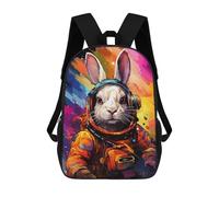 sinyumoney Rabbit Astronaut Space Suit-2 Mochila De Negocios Para Portátil, Mochila Unisex Informal Para Niñas, Niños Y Adolescentes 17inch