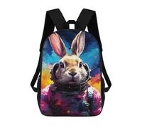 sinyumoney Rabbit Astronaut Space Suit-4 Mochila Escolar Para El Trabajo, Negocios, Universidad, Escuela Para Hombres/mujeres 17inch