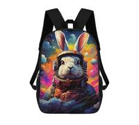 sinyumoney Rabbit Astronaut Space Suit-5 Mochila Escolar Grande Resistente Al Agua Para Portátil Para Adolescentes, Niñas, Niños, Mujeres Y Hombres 17inch