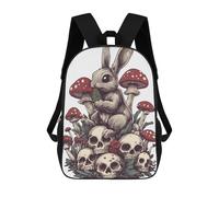 sinyumoney Rabbit Best Art Mochila Escolar Para Niños, Mochila Escolar De Gran Capacidad Para Niños, Mochila Escolar 3D, Regalos Para Niños 17inch