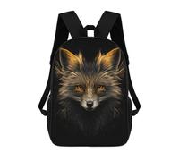 sinyumoney Raccoon Black Gold 17inch Mochila Escolar Impresa En 3D Para Niños, Mochila Escolar Informal De Moda, Mochilas De Viaje Para Niños Y Estudiantes.