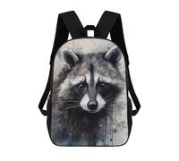 sinyumoney Raccoon Natures Bandit Mochila Escolar Mochilas Escolares Para Niñas Y Niños Mochila Con Bolsillo Mochila Escolar De Moda Para Niños 17inch