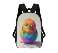 sinyumoney Rainbow Hatchling Mochila, Mochila Escolar Impresa En 3D, Bolsa Para El Almuerzo Escolar, Mochila De Viaje, Mochila Para Amigos, Mochila Escolar Para Niñas Y Niños 17inch
